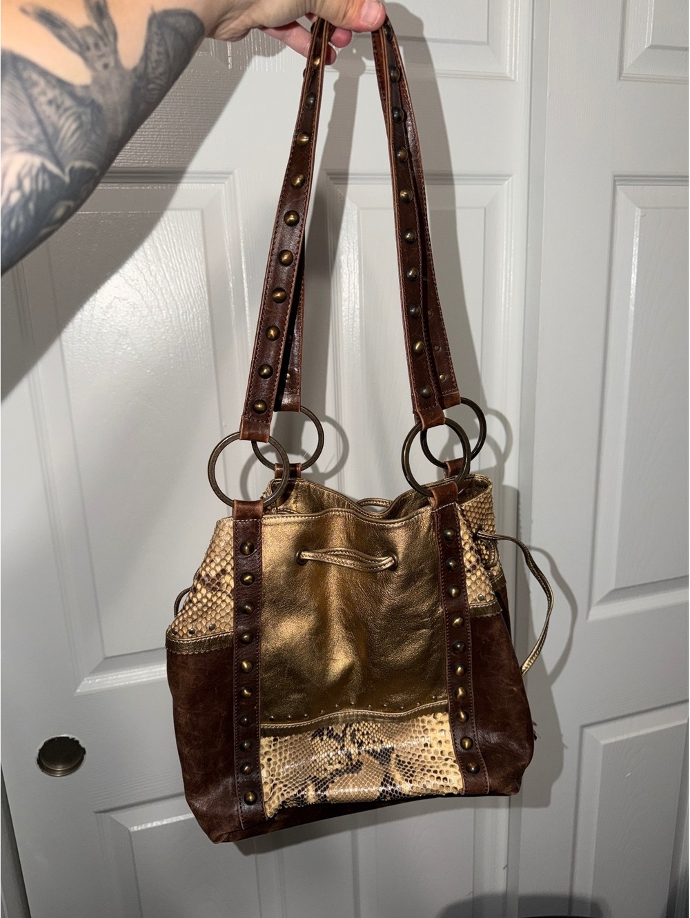Y2K Claudia Ciuti Leather Purse